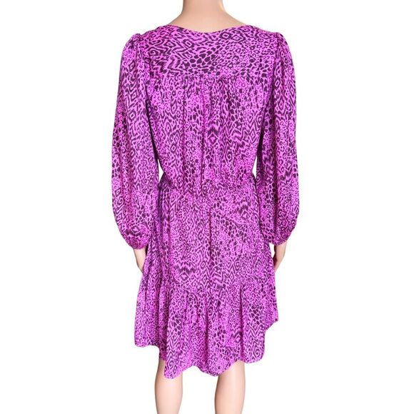 Lilly Pulitzer Deacon 3/4 Sleeve Dress Cerise Pink Pattern - Picture 7 of 9